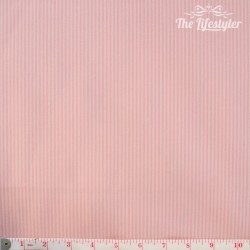 Westfalenstoffe - Noel, woven tiny stripes pink/cream