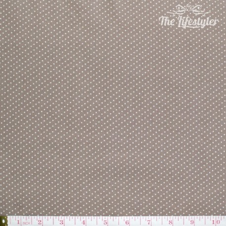 Westfalenstoffe - Gent, tiny white dots on taupe