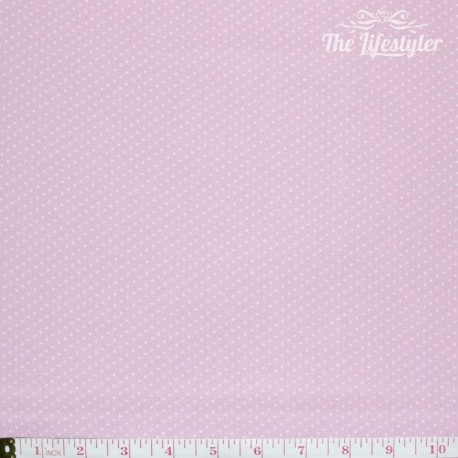 Westfalenstoffe - Capri, tiny white dots on pink