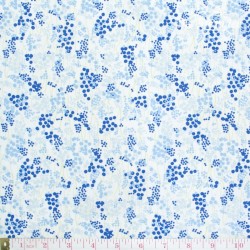 Westfalenstoffe - Berlin dotty grapes blue