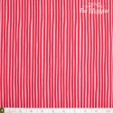 Westfalenstoffe - Young line red stripes on pink, organic