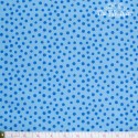 Westfalenstoffe - Young line blue dots on light blue, organic