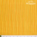 Westfalenstoffe - Young line orange stripes on yellow, organic
