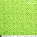 Westfalenstoffe - Young line green dots on light green, organic