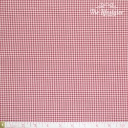 Westfalenstoffe - Wales woven tiny Vichy red/cream