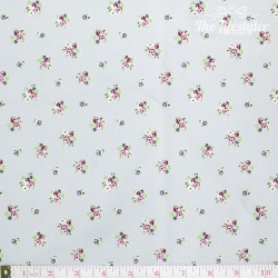 Westfalenstoffe - Princess tiny roses on grey