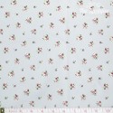 Westfalenstoffe - Princess tiny roses on grey, organic