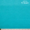 Westfalenstoffe - Young line turquoise dotties on light turquoise, organic