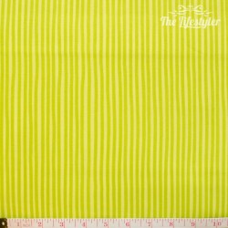 Westfalenstoffe - Young line lemon stripes on light lemon, organic