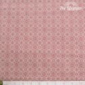 Westfalenstoffe - Lugano red damasks on beige