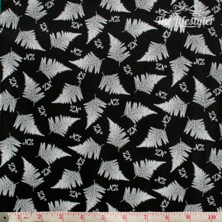 NZ Fabric - "NZ Stipple Fern"