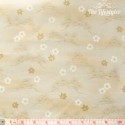 Kona Bay Fabrics - Whispering branches, cream/beige branches and flowers