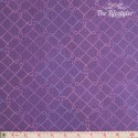 Wilmington Prints - Purple Haze, meander pattern on purple