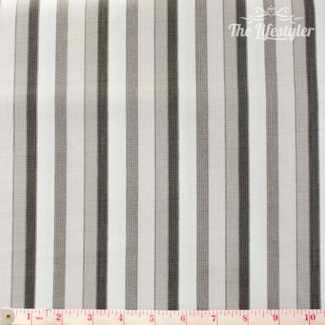 Wilmington Prints - Purple Haze, various grey stripes